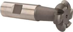Value Collection - 3/16" Radius, 3/8" Circle Diam, 1-3/8" Cutter Diam, Shank Connection, Convex Radius Cutter - 3/4" Shank Diam, 3-1/2" OAL, High Speed Steel, Uncoated, 6 Teeth, Weldon Flat - Apex Tool & Supply