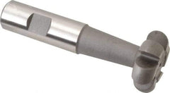Value Collection - 1/4" Radius, 1/2" Circle Diam, 1-1/2" Cutter Diam, Shank Connection, Convex Radius Cutter - 3/4" Shank Diam, 4" OAL, High Speed Steel, Uncoated, 6 Teeth, Weldon Flat - Apex Tool & Supply