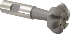 Value Collection - 3/8" Radius, 3/4" Circle Diam, 1-3/4" Cutter Diam, Shank Connection, Convex Radius Cutter - 3/4" Shank Diam, 4" OAL, High Speed Steel, Uncoated, 6 Teeth, Weldon Flat - Apex Tool & Supply