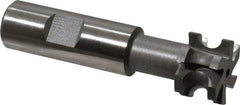 Value Collection - 3/16" Radius, 3/8" Circle Diam, 1" Cutter Diam, 3/16" Cutting Width, Shank Connection, Concave Radius Cutter - 3/4" Shank Diam, 3-1/2" OAL, High Speed Steel, Uncoated, 6 Teeth, Weldon Flat - Apex Tool & Supply