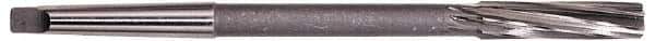 Value Collection - 11/32" High Speed Steel Chucking Reamer - Spiral Flute, 1MT Morse Taper Shank, 1-1/2" Flute Length, 6" OAL - Apex Tool & Supply
