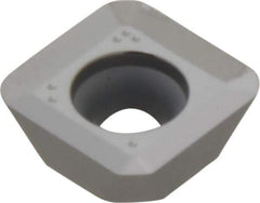 Tungaloy - SDGT1204 AJ Grade TH10 Carbide Milling Insert - Uncoated, 3/16" Thick, 1/2" Inscribed Circle - Apex Tool & Supply