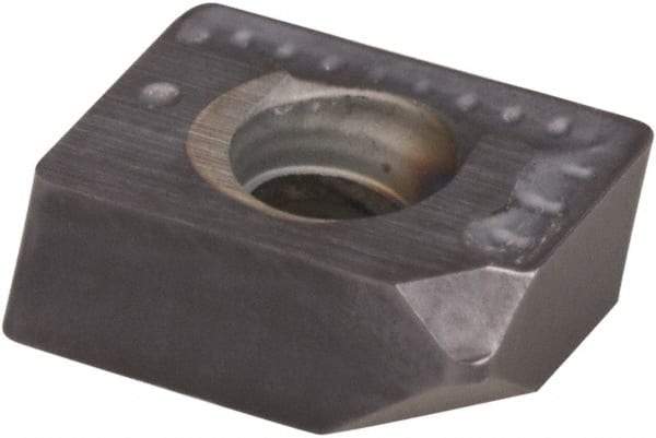 Tungaloy - XXMU08T204 MJ Grade AH120 Carbide Milling Insert - 2.78mm Thick, 0.4mm Corner Radius - Apex Tool & Supply