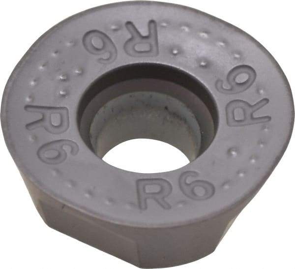 Tungaloy - RDMT1204 MJ Grade AH120 Carbide Milling Insert - TiAlN Finish, 4.76mm Thick, 1/2" Inscribed Circle, 6mm Corner Radius - Apex Tool & Supply