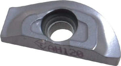 Tungaloy - ZPET075 MJ Grade AH120 Carbide Milling Insert - TiAlN Finish, 0.177" Thick, 3/8" Corner Radius - Apex Tool & Supply