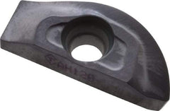 Tungaloy - ZPET100 MJ Grade AH120 Carbide Milling Insert - TiAlN Finish, 0.182" Thick, 1/2" Corner Radius - Apex Tool & Supply