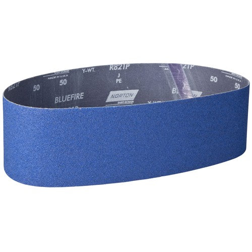 4″ × 36″ NorZon Plus R821 Narrow Belt 80 Grit Zirconia Alumina - Apex Tool & Supply