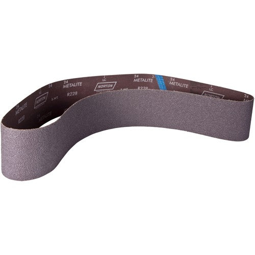4″ × 60″ Metalite R228 Narrow Belt 80 Grit Aluminum Oxide - Apex Tool & Supply