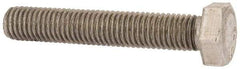 Value Collection - M12x1.75mm Metric Coarse, 70mm Length Under Head Hex Head Cap Screw - Fully Threaded, Grade 316 & Austenitic A4 Stainless Steel, Uncoated, 19mm Hex - Apex Tool & Supply