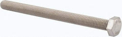 Value Collection - M12x1.75mm Metric Coarse, 150mm Length Under Head Hex Head Cap Screw - Fully Threaded, Grade 316 & Austenitic A4 Stainless Steel, Uncoated, 19mm Hex - Apex Tool & Supply