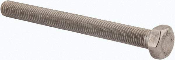 Value Collection - M14x2.00mm Metric Coarse, 150mm Length Under Head Hex Head Cap Screw - Fully Threaded, Grade 316 & Austenitic A4 Stainless Steel, Uncoated, 22mm Hex - Apex Tool & Supply