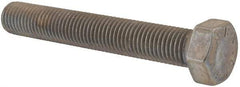 Value Collection - M20x2.50mm Metric Coarse, 130mm Length Under Head Hex Head Cap Screw - Fully Threaded, Grade 316 & Austenitic A4 Stainless Steel, Uncoated, 30mm Hex - Apex Tool & Supply