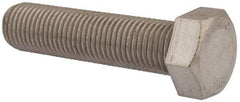 Value Collection - M22x2.50mm Metric Coarse, 90mm Length Under Head Hex Head Cap Screw - Fully Threaded, Grade 316 & Austenitic A4 Stainless Steel, Uncoated, 34mm Hex - Apex Tool & Supply