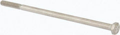 Value Collection - M6x1.00mm Metric Coarse, 130mm Length Under Head Hex Head Cap Screw - Partially Threaded, Grade 316 & Austenitic A4 Stainless Steel, Uncoated, 10mm Hex - Apex Tool & Supply