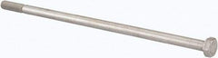 Value Collection - M6x1.00mm Metric Coarse, 150mm Length Under Head Hex Head Cap Screw - Partially Threaded, Grade 316 & Austenitic A4 Stainless Steel, Uncoated, 10mm Hex - Apex Tool & Supply