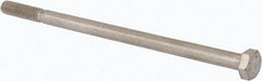 Value Collection - M8x1.25mm Metric Coarse, 150mm Length Under Head Hex Head Cap Screw - Partially Threaded, Grade 316 & Austenitic A4 Stainless Steel, Uncoated, 13mm Hex - Apex Tool & Supply