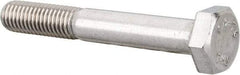 Value Collection - M10x1.50mm Metric Coarse, 70mm Length Under Head Hex Head Cap Screw - Partially Threaded, Grade 316 & Austenitic A4 Stainless Steel, Uncoated, 17mm Hex - Apex Tool & Supply