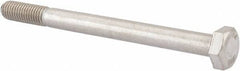 Value Collection - M10x1.50mm Metric Coarse, 120mm Length Under Head Hex Head Cap Screw - Partially Threaded, Grade 316 & Austenitic A4 Stainless Steel, Uncoated, 17mm Hex - Apex Tool & Supply