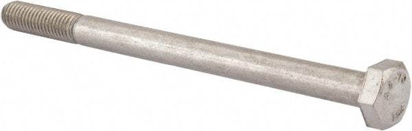 Value Collection - M10x1.50mm Metric Coarse, 140mm Length Under Head Hex Head Cap Screw - Partially Threaded, Grade 316 & Austenitic A4 Stainless Steel, Uncoated, 17mm Hex - Apex Tool & Supply