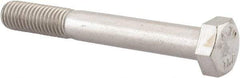 Value Collection - M12x1.75mm Metric Coarse, 90mm Length Under Head Hex Head Cap Screw - Partially Threaded, Grade 316 & Austenitic A4 Stainless Steel, Uncoated, 19mm Hex - Apex Tool & Supply