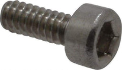 Value Collection - M1.6x0.35 Metric Coarse Hex Socket Drive, Socket Cap Screw - Grade 18-8 & Austenitic A2 Stainless Steel, Uncoated, Fully Threaded, 4mm Length Under Head - Apex Tool & Supply