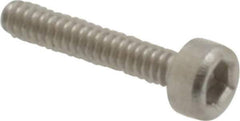 Value Collection - M1.6x0.35 Metric Coarse Hex Socket Drive, Socket Cap Screw - Grade 18-8 & Austenitic A2 Stainless Steel, Uncoated, Fully Threaded, 8mm Length Under Head - Apex Tool & Supply