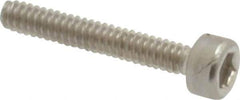 Value Collection - M1.6x0.35 Metric Coarse Hex Socket Drive, Socket Cap Screw - Grade 18-8 & Austenitic A2 Stainless Steel, Uncoated, Fully Threaded, 10mm Length Under Head - Apex Tool & Supply