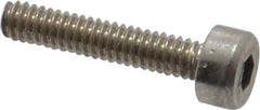Value Collection - M2x0.40 Metric Coarse Hex Socket Drive, Socket Cap Screw - Grade 18-8 & Austenitic A2 Stainless Steel, Uncoated, Fully Threaded, 10mm Length Under Head - Apex Tool & Supply