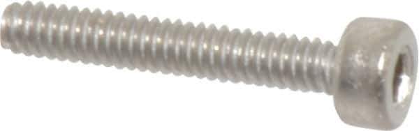 Value Collection - M2x0.40 Metric Coarse Hex Socket Drive, Socket Cap Screw - Grade 18-8 & Austenitic A2 Stainless Steel, Uncoated, Fully Threaded, 12mm Length Under Head - Apex Tool & Supply