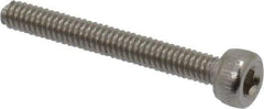 Value Collection - M2x0.40 Metric Coarse Hex Socket Drive, Socket Cap Screw - Grade 18-8 & Austenitic A2 Stainless Steel, Uncoated, Fully Threaded, 16mm Length Under Head - Apex Tool & Supply