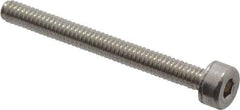 Value Collection - M2x0.40 Metric Coarse Hex Socket Drive, Socket Cap Screw - Grade 18-8 & Austenitic A2 Stainless Steel, Uncoated, Partially Threaded, 20mm Length Under Head - Apex Tool & Supply