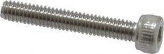 Value Collection - M2.5x0.45 Metric Coarse Hex Socket Drive, Socket Cap Screw - Grade 18-8 & Austenitic A2 Stainless Steel, Uncoated, Fully Threaded, 16mm Length Under Head - Apex Tool & Supply