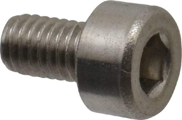 Value Collection - M3x0.50 Metric Coarse Hex Socket Drive, Socket Cap Screw - Grade 18-8 & Austenitic A2 Stainless Steel, Uncoated, Fully Threaded, 5mm Length Under Head - Apex Tool & Supply
