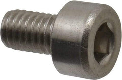 Value Collection - M3x0.50 Metric Coarse Hex Socket Drive, Socket Cap Screw - Grade 18-8 & Austenitic A2 Stainless Steel, Uncoated, Fully Threaded, 5mm Length Under Head - Apex Tool & Supply