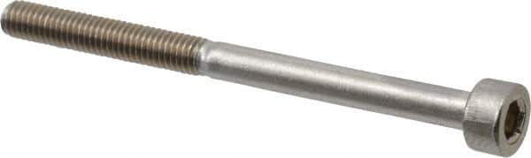 Value Collection - M3x0.50 Metric Coarse Hex Socket Drive, Socket Cap Screw - Grade 18-8 & Austenitic A2 Stainless Steel, Uncoated, Partially Threaded, 40mm Length Under Head - Apex Tool & Supply