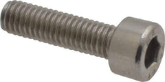 Value Collection - M5x0.80 Metric Coarse Hex Socket Drive, Socket Cap Screw - Grade 18-8 & Austenitic A2 Stainless Steel, Uncoated, Fully Threaded, 18mm Length Under Head - Apex Tool & Supply