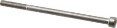 Value Collection - M5x0.80 Metric Coarse Hex Socket Drive, Socket Cap Screw - Grade 18-8 & Austenitic A2 Stainless Steel, Uncoated, Partially Threaded, 90mm Length Under Head - Apex Tool & Supply