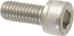 Value Collection - M6x1.00 Metric Coarse Hex Socket Drive, Socket Cap Screw - Grade 18-8 & Austenitic A2 Stainless Steel, Uncoated, Fully Threaded, 14mm Length Under Head - Apex Tool & Supply