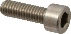 Value Collection - M6x1.00 Metric Coarse Hex Socket Drive, Socket Cap Screw - Grade 18-8 & Austenitic A2 Stainless Steel, Uncoated, Fully Threaded, 18mm Length Under Head - Apex Tool & Supply