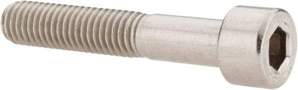 Value Collection - M8x1.25 Metric Coarse Hex Socket Drive, Socket Cap Screw - Grade 18-8 & Austenitic A2 Stainless Steel, Uncoated, Partially Threaded, 45mm Length Under Head - Apex Tool & Supply