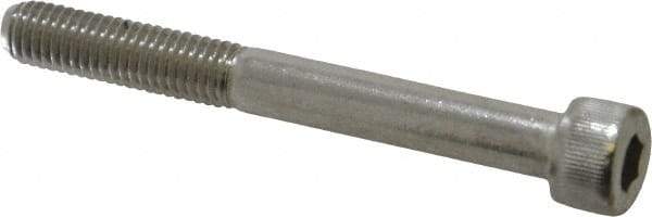 Value Collection - M8x1.25 Metric Coarse Hex Socket Drive, Socket Cap Screw - Grade 18-8 & Austenitic A2 Stainless Steel, Uncoated, Partially Threaded, 70mm Length Under Head - Apex Tool & Supply