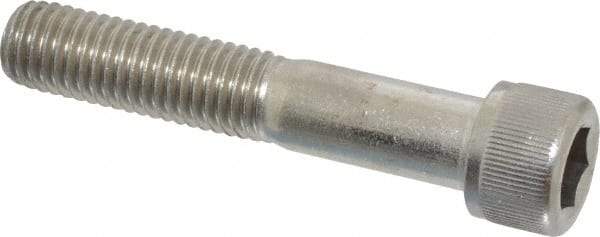 Value Collection - M12x1.75 Metric Coarse Hex Socket Drive, Socket Cap Screw - Grade 18-8 & Austenitic A2 Stainless Steel, Uncoated, Partially Threaded, 65mm Length Under Head - Apex Tool & Supply