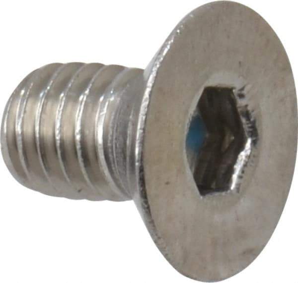 Value Collection - M3x0.50 Metric Coarse Hex Socket Drive, 90° Flat Screw - Grade 18-8 & Austenitic A2 Stainless Steel, Fully Threaded, 5mm OAL - Apex Tool & Supply