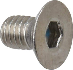 Value Collection - M3x0.50 Metric Coarse Hex Socket Drive, 90° Flat Screw - Grade 18-8 & Austenitic A2 Stainless Steel, Fully Threaded, 5mm OAL - Apex Tool & Supply