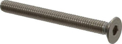 Value Collection - M4x0.70 Metric Coarse Hex Socket Drive, 90° Flat Screw - Grade 18-8 & Austenitic A2 Stainless Steel, Partially Threaded, 40mm OAL - Apex Tool & Supply