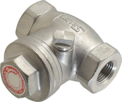 Sharpe Valves - 3/8" Stainless Steel Check Valve - FNPT x FNPT, 200 WOG - Apex Tool & Supply
