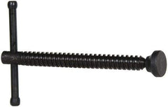 Wilton - Clamp Spindle Assembly - 4-1/4" Thread Length, 3/4" Tip Surface Diam, Use with C-Clamps - Apex Tool & Supply