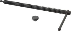 Wilton - Clamp Spindle Assembly - 12-1/4" Thread Length, 7/8" Tip Surface Diam, Use with C-Clamps - Apex Tool & Supply