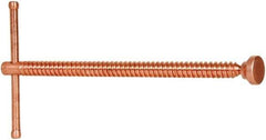 Wilton - Clamp Spindle Assembly - 10-1/8" Thread Length, 3/4" Tip Surface Diam, Use with C-Clamps - Apex Tool & Supply