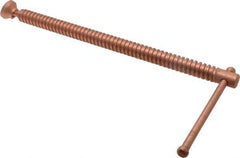 Wilton - Clamp Spindle Assembly - 12-1/4" Thread Length, 7/8" Tip Surface Diam, Use with C-Clamps - Apex Tool & Supply